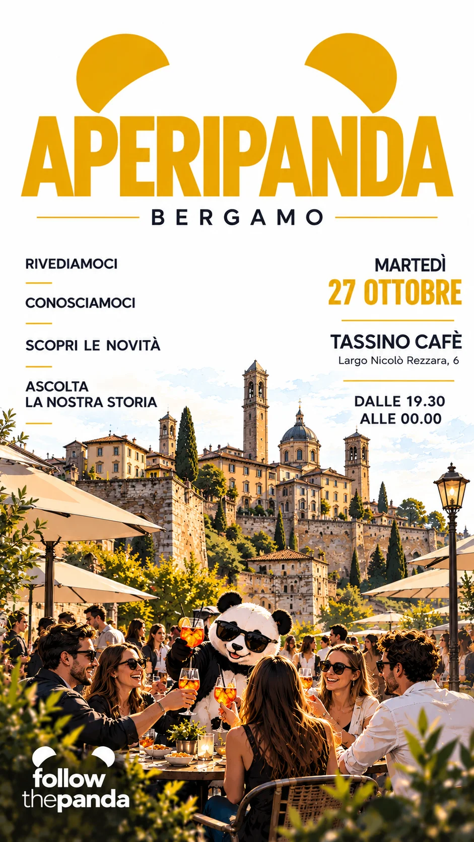 Locandina di Aperipanda · Bergamo