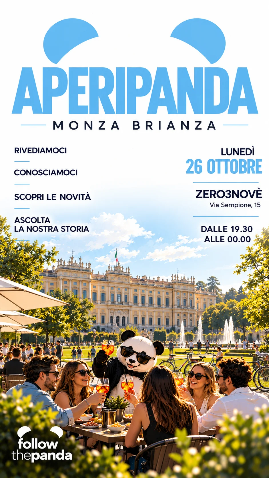 Locandina di Aperipanda · Monza Brianza